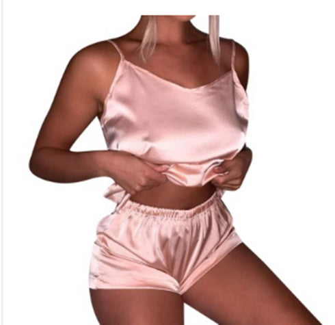 Women Sexy Sleepwear Sleeveless Babydoll Strap - ROUTINE FASHION